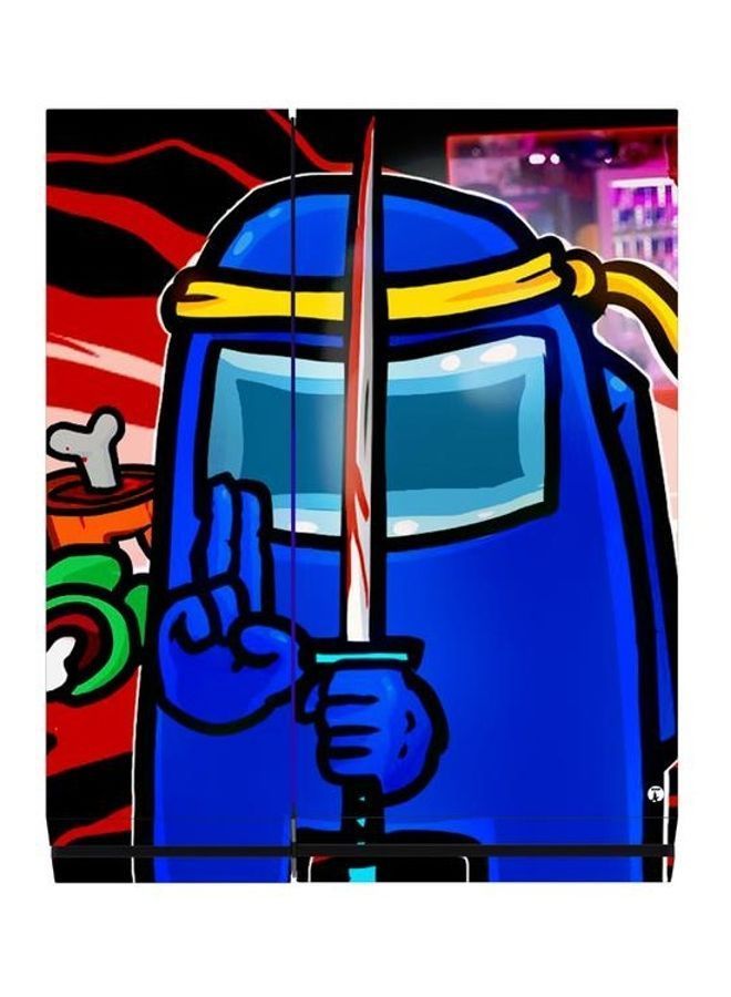 NIBEMINENT Self-Adhesive Printed Console Sticker For Sony PlayStation 4