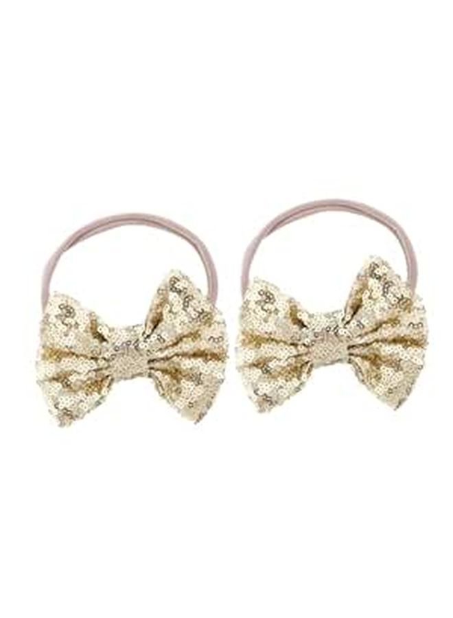 Kids Sequins Bow Headbands for Girl Boy Newborn Photography Accessories - Image 1