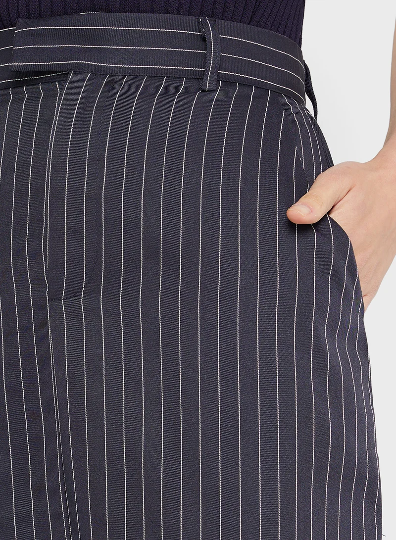 ELLA Striped Long Skirt