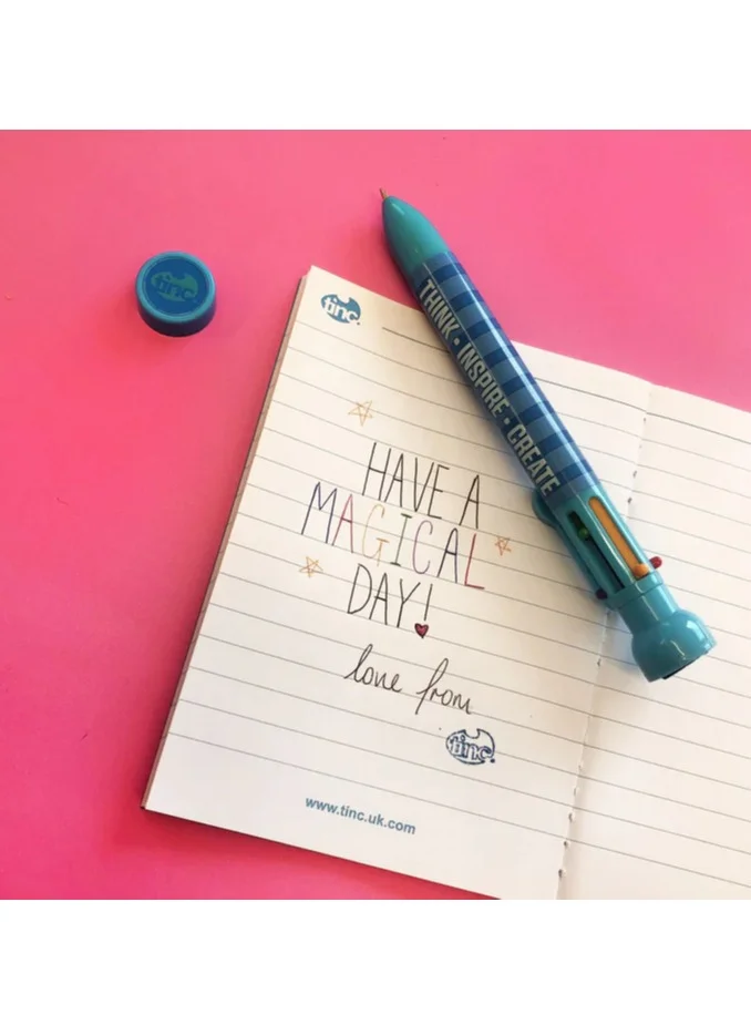 Tinc Blue Multi-Color Pen Four Colors