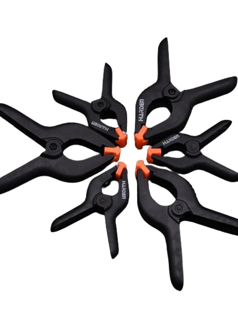 Harden plastic clamp 4" 6pcs - Image 2