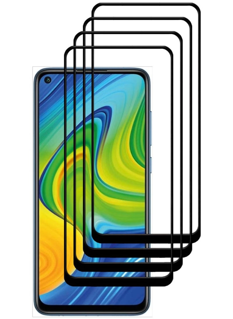 ACLIX 4 Pieces Antistatic ESD Dustproof Premium Quality High Definition Tempered Glass Screen Protector Designed For Xiaomi Redmi Note 9 - Image 1