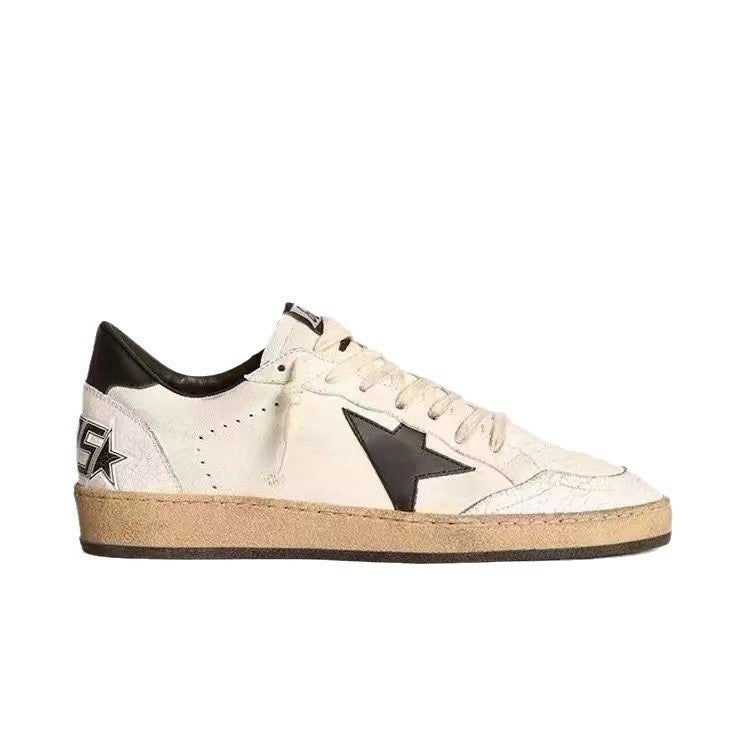 2024 Spring and Summer Small Dirty Shoes for Women Ballstar Star Shoes with Increased Height Casual Lace-Up Sneakers for Men Spring New Products - Image 5