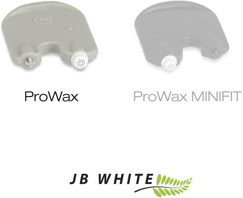 JB White 30 Pieces ProWax Wax Guards for Hearing aids Suitable for Oticon and Bernafon Speakers, 5X Dispenser disks with 6 Tools and 6 Filters, Gray - Image 3