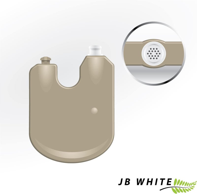 JB White 30 Pieces ProWax Wax Guards for Hearing aids Suitable for Oticon and Bernafon Speakers, 5X Dispenser disks with 6 Tools and 6 Filters, Gray - Image 2
