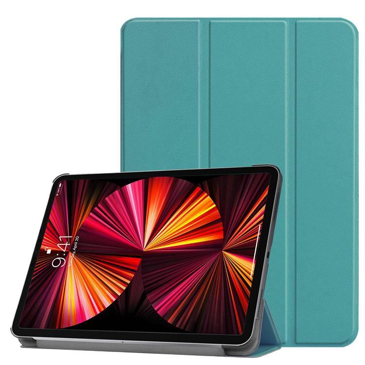 AD حافظة سامسونج تاب قابلة للطي متوافقة مع Samsung Galaxy Tab S9 باللون أخضر مع غطاء حماية ووظيفة حامل وحمل يومي للتابلت بوظيفة حامل باللون الأخضر Samsung Tab Folio - Image 1