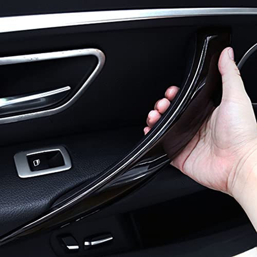 LIMBQS Black Door Handle Covers for BMW F30 F34 F32 F36, Interior Door Pull Handle Covers Replacement for BMW 3 4 Series - Image 5