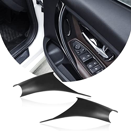 LIMBQS Black Door Handle Covers for BMW F30 F34 F32 F36, Interior Door Pull Handle Covers Replacement for BMW 3 4 Series - Image 2