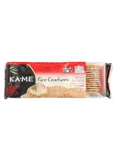 Kame KA-ME, Rice Crackers, Black Sesame and Soy Sauce, 3.5 oz (100 g)  - Image 1