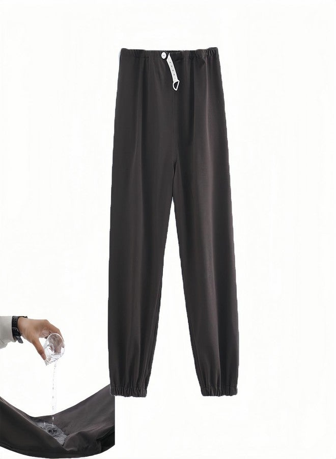 Yodilala TPU Waterproof and Leak-Proof Patient Care Long Pants,Reusable Incontinence Pants,Leak-Proof and Washable Urinary Incontinence Pants Suitable for Elderly(Gray, L - Image 1