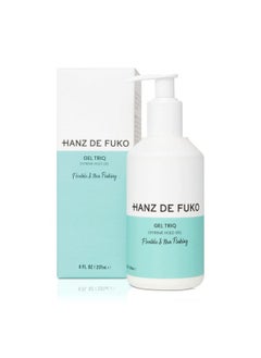 hanz de fuko Gel Triq Premium Sugar Based Hair Styling Gel Extreme Hold Flexible And Nonflaking Formula 8 Oz.  - Image 1