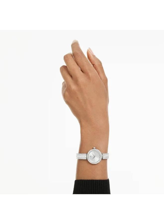 Swarovski  Matrix Stainless Steel White Dial Analog Watch for Women | Best Price UAE
