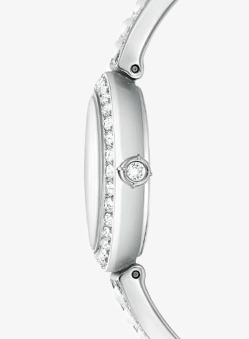 Swarovski  Matrix Stainless Steel White Dial Analog Watch for Women | Best Price UAE