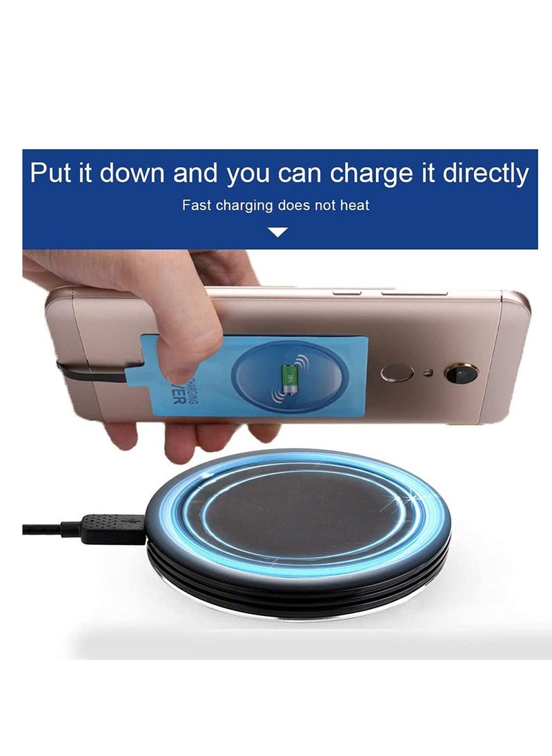 SYOSI - Wireless Charging Receiver USB-C Qi Receiver Type C Wireless Charger Compatible with Fast Smart Microchip Technology for Samsung Galaxy A20 Fire Tablet Phones Chip Magic Tag - Image 1