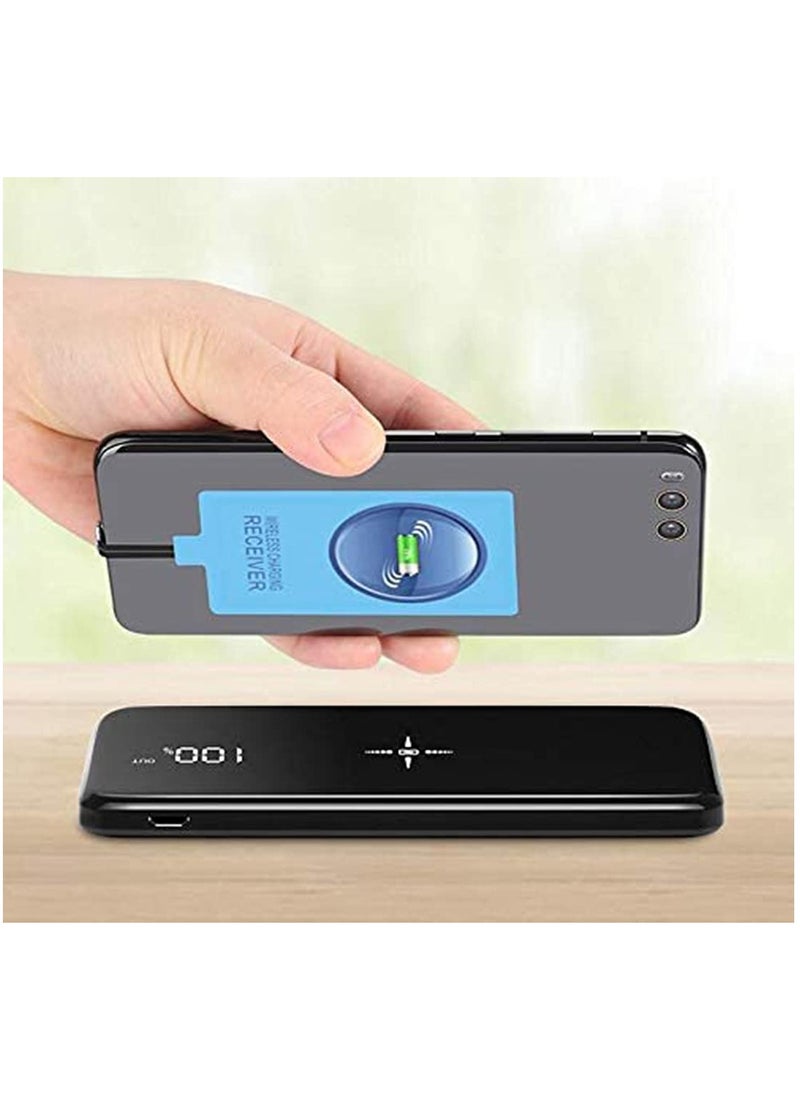 SYOSI - Wireless Charging Receiver USB-C Qi Receiver Type C Wireless Charger Compatible with Fast Smart Microchip Technology for Samsung Galaxy A20 Fire Tablet Phones Chip Magic Tag - Image 1
