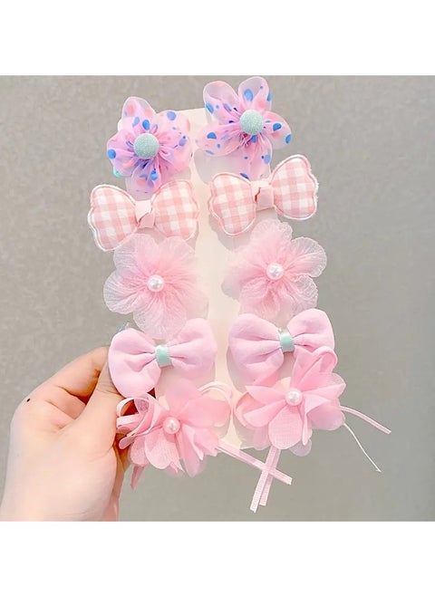 10pcs Adorable Flower Hair Clips - Perfect Hair Accessories For Girls, Ideal choice for Gifts For King's Day