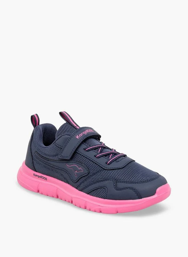 Kangaroos NAVY Girls Hook & Loop Sports Shoes for Women | Best Price UAE