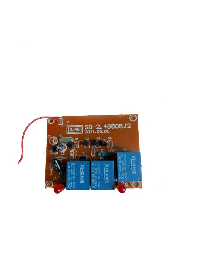 Generic Accessories 1:10 Car Shell Battery Gear Remote Control-Color:Four Golden Wheels  - Image 3