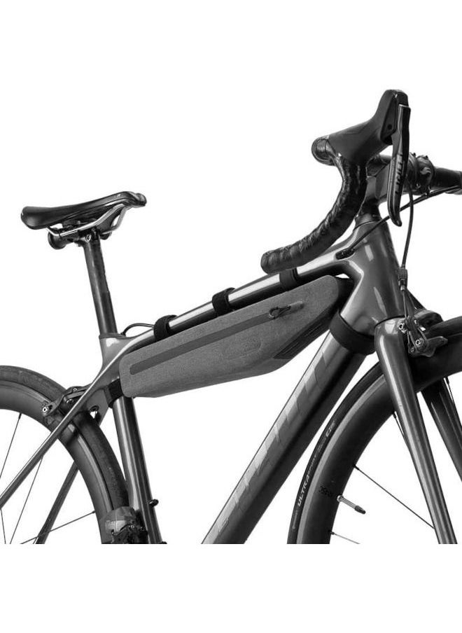 Cordova 1.5L Triangle Length Double Zipper Bike Frame Waterproof Storage Pouch Bag  - Image 5