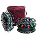 612 Vermont 612 Vermont Christmas Light Storage Reel Holder with Installation Clip, Polyester Zip up Bag, Organizes up to 150 Foot  - Image 2