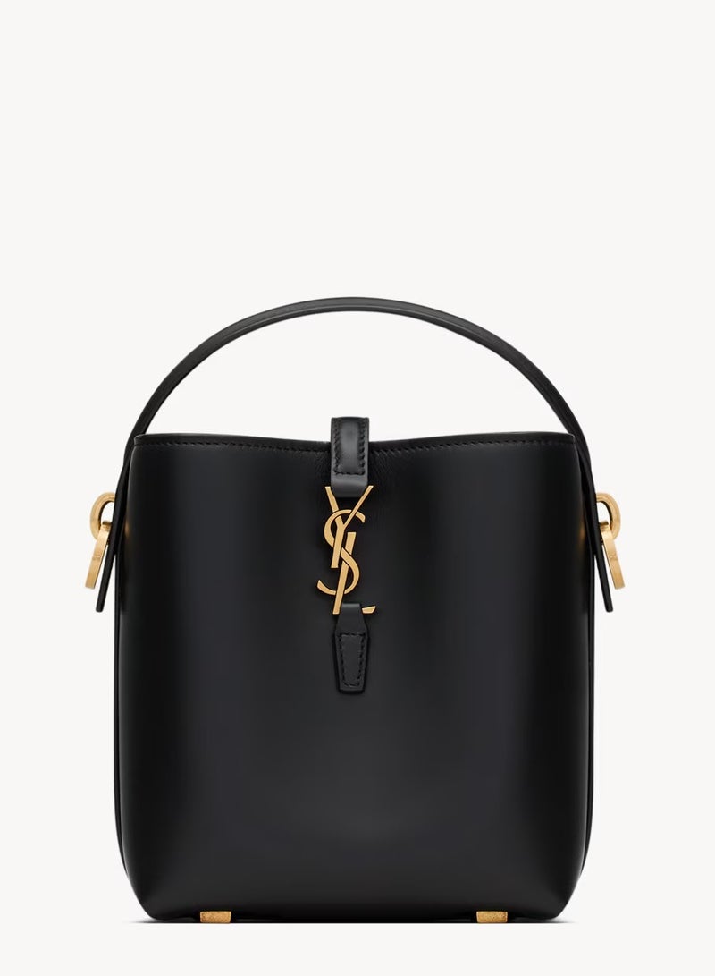 ایو سن لوران حقيبة دلو لو 37 YSL من الجلد الناعم - Image 1