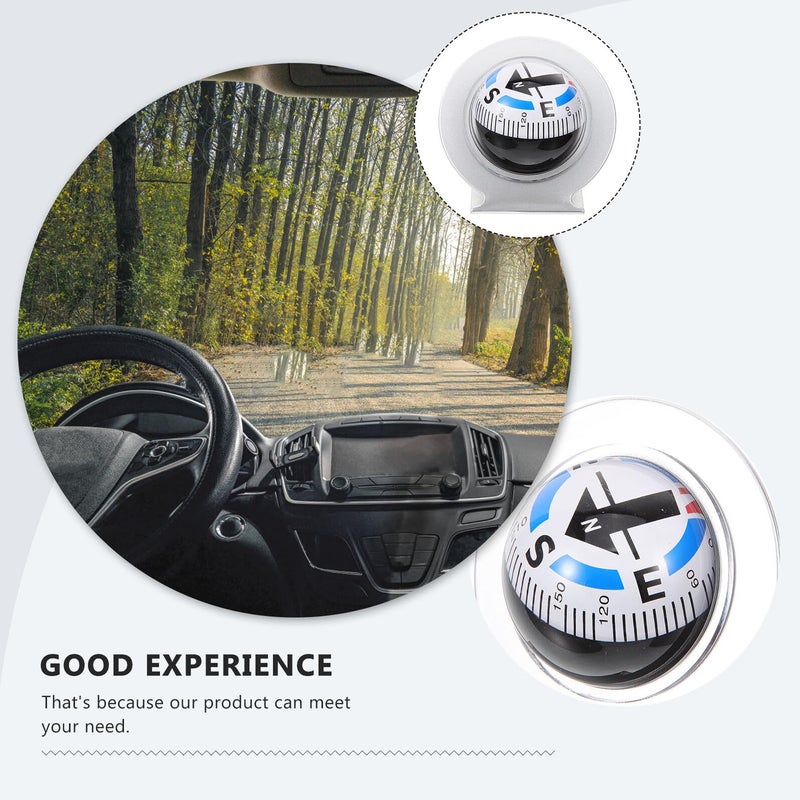 Dashboard Mount Car Compass Ball Navigation Tool for Vehicle Truck Outdoor Camping - Image 4