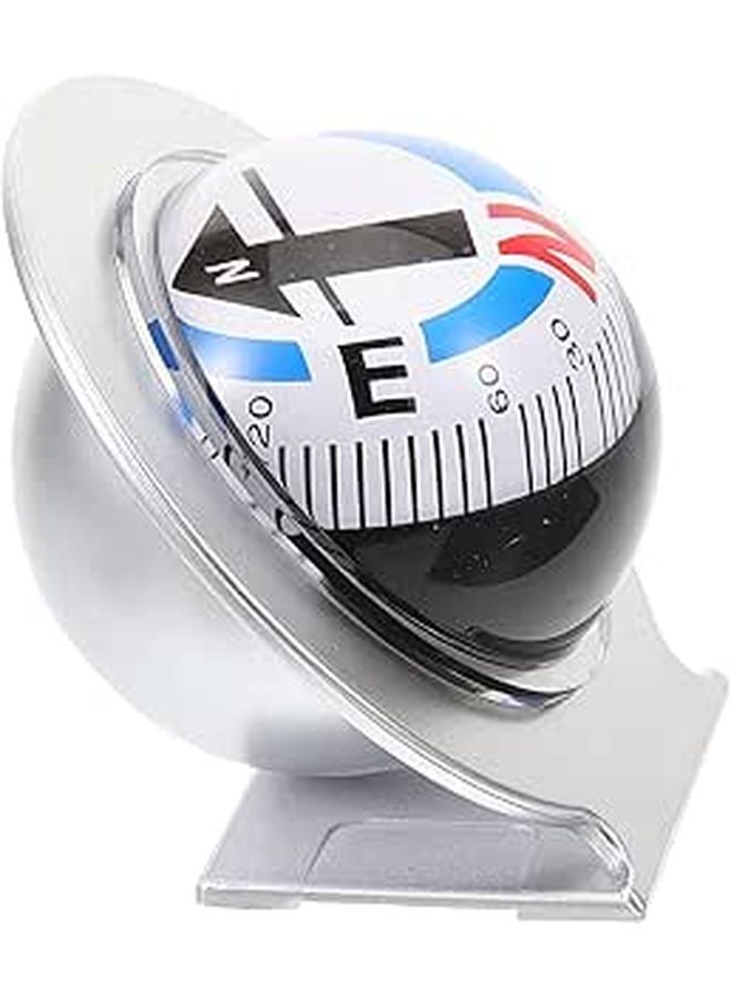 Dashboard Mount Car Compass Ball Navigation Tool for Vehicle Truck Outdoor Camping - Image 1
