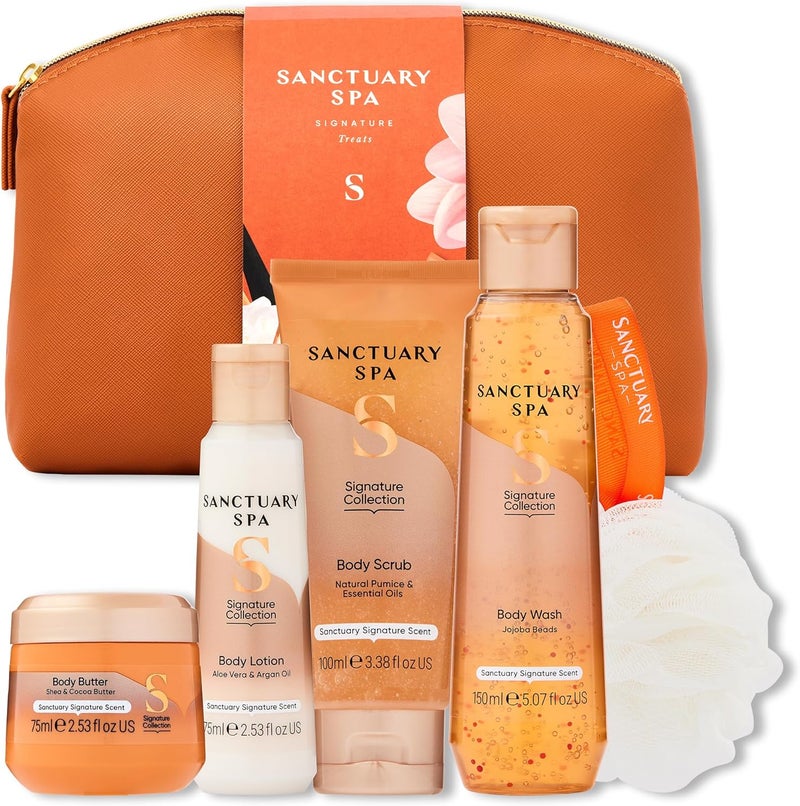 Sanctuary Spa Signature Treats Gift Set Vegan Gift For Women Birthday Gift Womens Gift Sets Self Care Gift