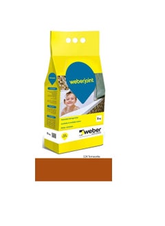 Weber Weber Cement Based Pre Mixed Tile Joint Grout Multi Colors TERRACOTTA  - Image 1
