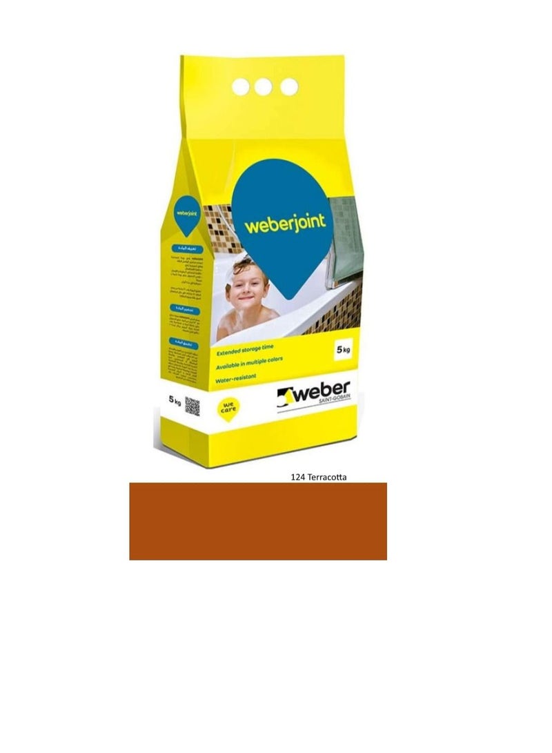 ويبر الأسمنت القائم على الخرسانة سابقة الخلط الجص متعدد الألوان TERRACOTTA - Image 3
