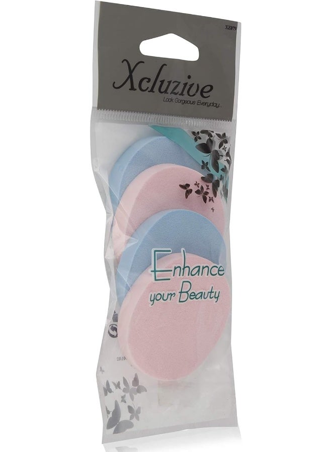 Xcluzive Latex Makeup Sponge - 4 Pieces - Image 1