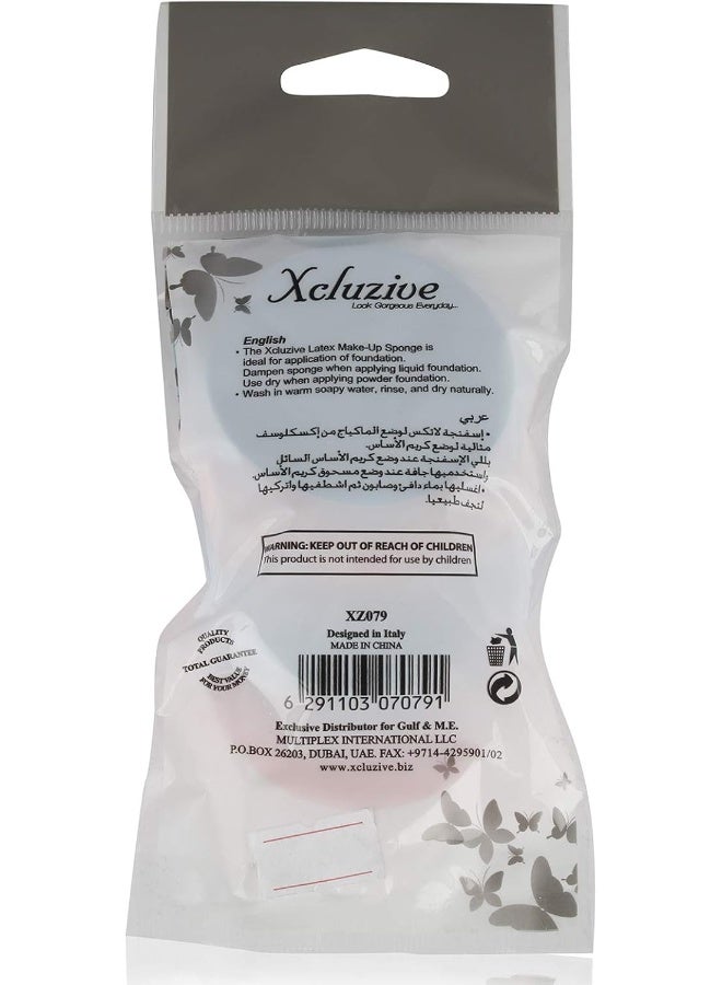Xcluzive Latex Makeup Sponge - 4 Pieces - Image 2