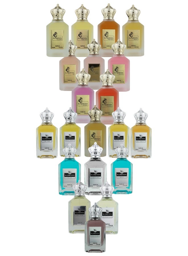 BL Illimitata Body Era Pura Panthere Body Si Idole Chance  Intense Scandal Rose Vanille The One Black Orchid Niche Oud Red Blue Legend Way Home Sport Aventus Sauvage Perfume 100ML - Image 1