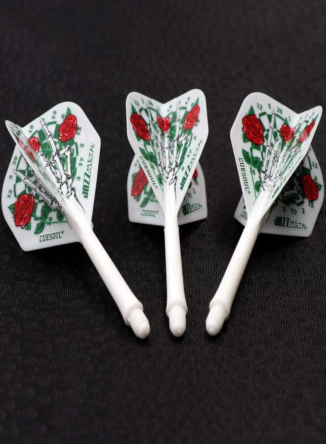 CUESOUL JAZZ-METAL Integrated Dart Shaft and Flights for steel tip darts and soft tip darts - Image 1