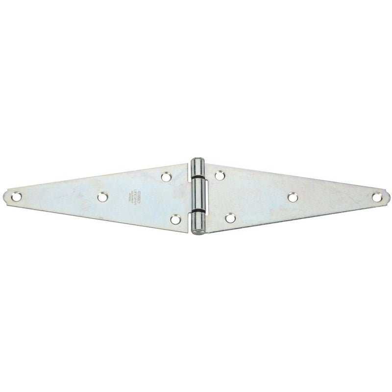 National Hardware N128-157 8' Heavy Strap Hinge Zinc Plated - Image 2