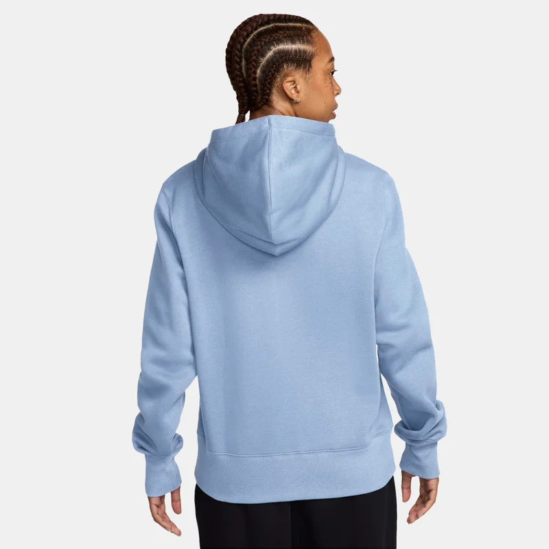 Nike Blue Women's Sportswear Phoenix Fleece Full-Zip Hoodie for Women | Best Price UAE