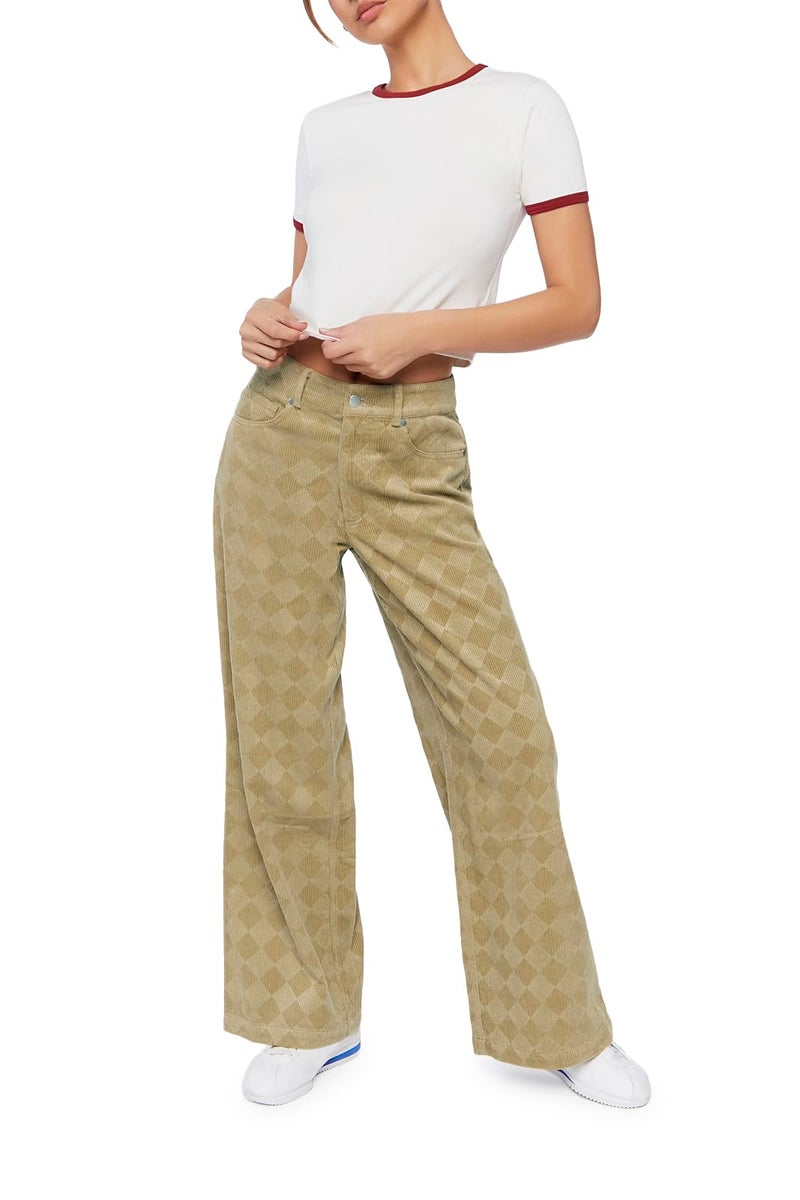 Forever 21 Bootcut Pants Pine BARK X-Small - Image 1