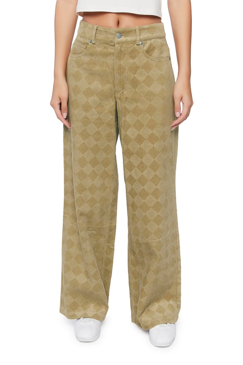 Forever 21 Bootcut Pants Pine BARK X-Small - Image 2