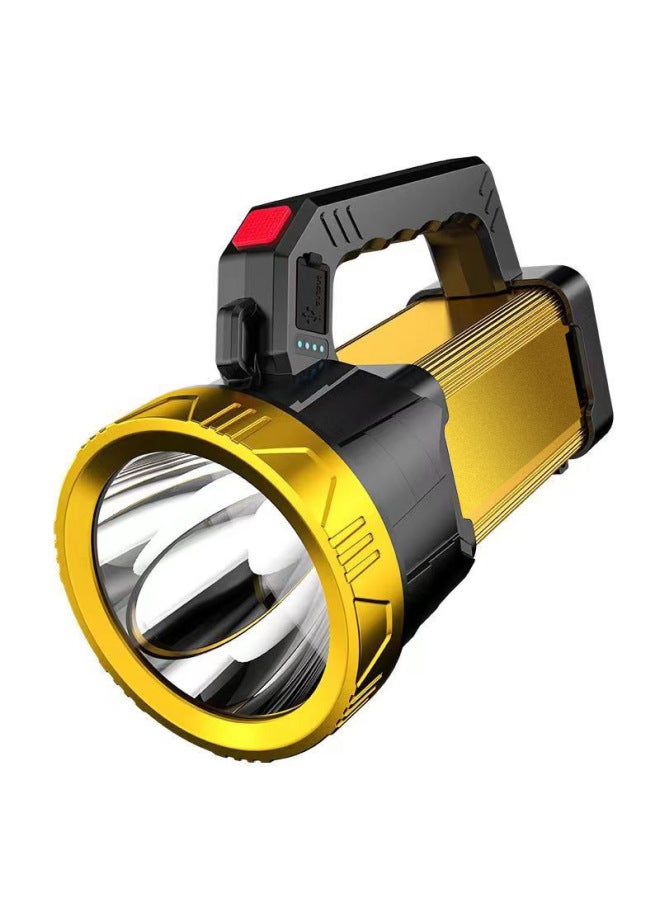 Strong Flashlight Rechargeable Super Bright Long-range Portable Lamp Outdoor High-power LED Searchlight Patrol Lamp