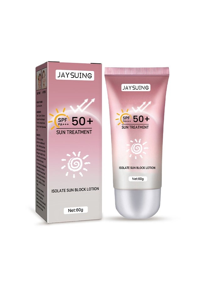 Jaysuing - Tinted Sunscreen With SPF 50 - Hydrating Mineral Sunscreen With Zinc Oxide And Titanium Dioxide - Sheer Tint For Healthy Glow - Suitable For Sensitive Skin - Image 1