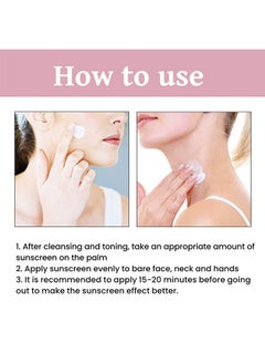 Jaysuing Tinted Sunscreen With SPF 50 - Hydrating Mineral Sunscreen With Zinc Oxide And Titanium Dioxide - Sheer Tint For Healthy Glow - Suitable For Sensitive Skin  - Image 2
