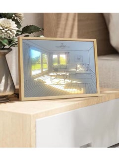 OPULENCE Glow Led Art Painting Elegant Light Wall Art Illuminated Painting Photo Shadow Frame Wall Bedroom Living Room Home Decor Photo Behind Picture  - Image 4