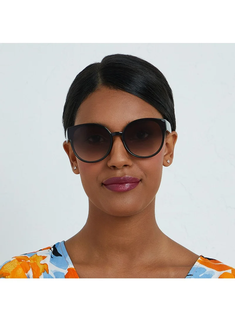 Blackout SERENE Women Brown Sunglasses - Frame Material: Thermoplastic Rubber (TR90) - Frame Color: Brown -Lens Color: Brown - Full Rim