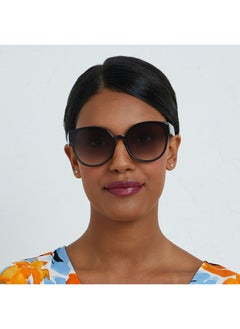 Blackout SERENE Women Brown Sunglasses - Frame Material: Thermoplastic Rubber (TR90) - Frame Color: Brown -Lens Color: Brown - Full Rim  - Image 4