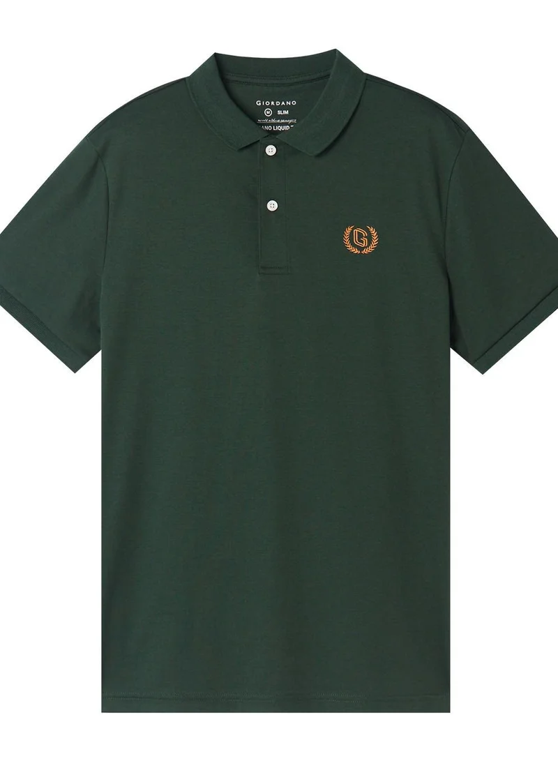 GIORDANO Men's Slim Fit Liquid Touch Polo