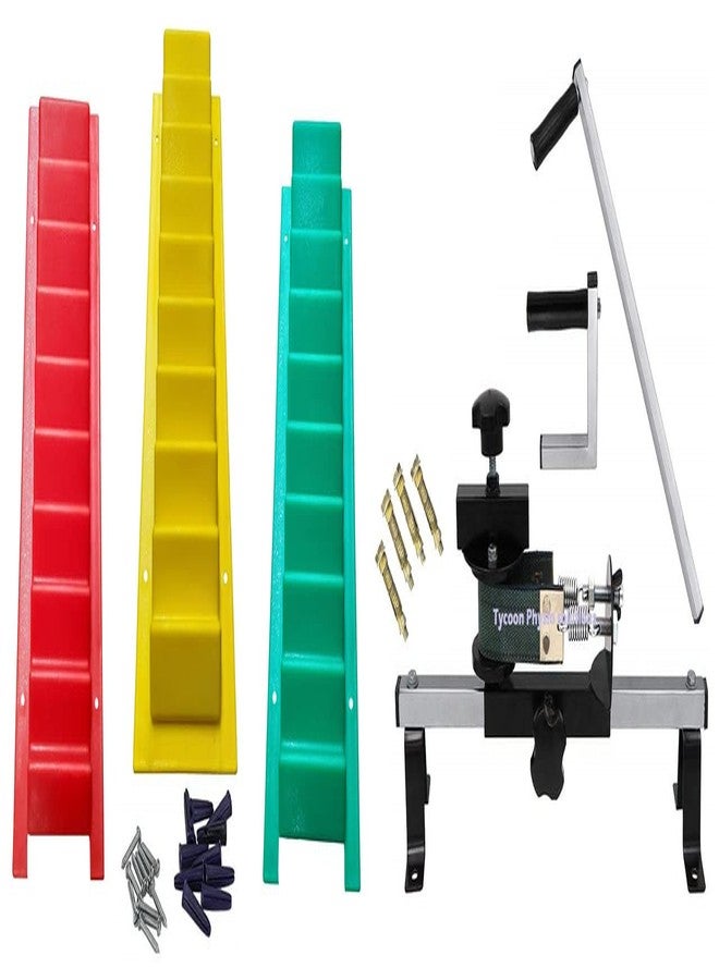 TYCOON PHYSIO SOLUTIONS Combo Pack Of Shoulder Wheel With Multicolour Physiotherapy Finger Ladder Plastic - Image 1