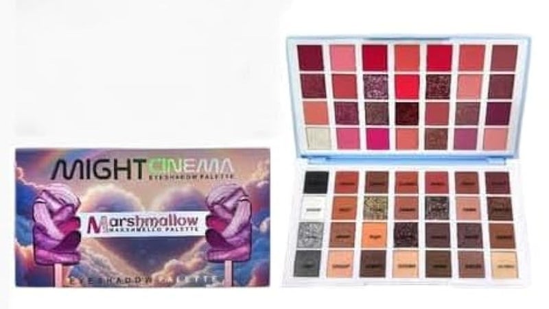 Might Cinema Marshmallow Eyeshadow Palette 56 Colors - Image 1