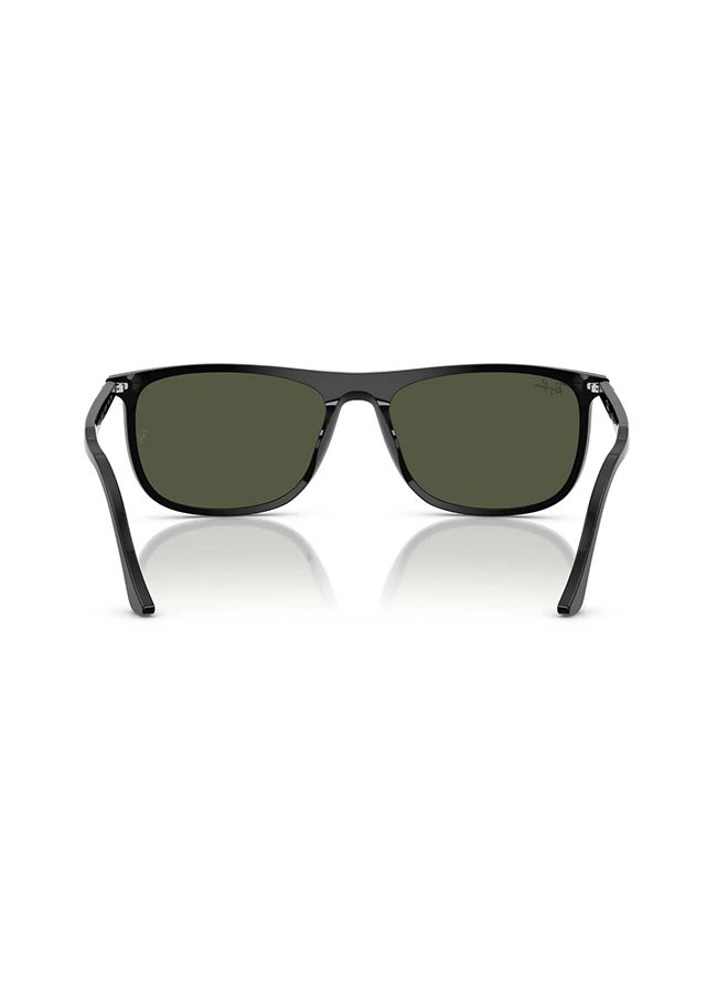 Ray-Ban Unisex RB2216 901/31 Unisex's Full Rim Rectangular Sunglasses - Lens Size: 58 mm - Image 4