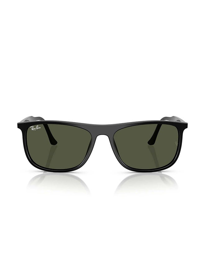 Ray-Ban Unisex RB2216 901/31 Unisex's Full Rim Rectangular Sunglasses - Lens Size: 58 mm - Image 1