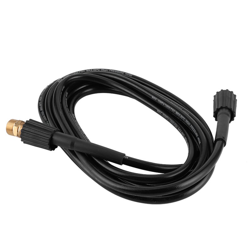 High Pressure Water Washer Hose 8m Pvc Material Up To 180bar (2610psi) Max Pressure - Flexible Kink-resistant Reinforced Hose For Cold Water Pressure Washers With M22 22mm-14 Female Rotate Connection - Image 4